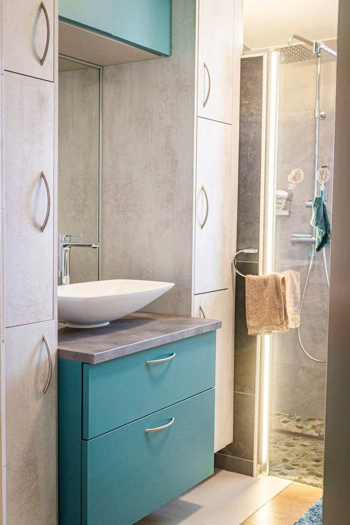 Aménagement de salle de bain dans le Sud de la Réunion