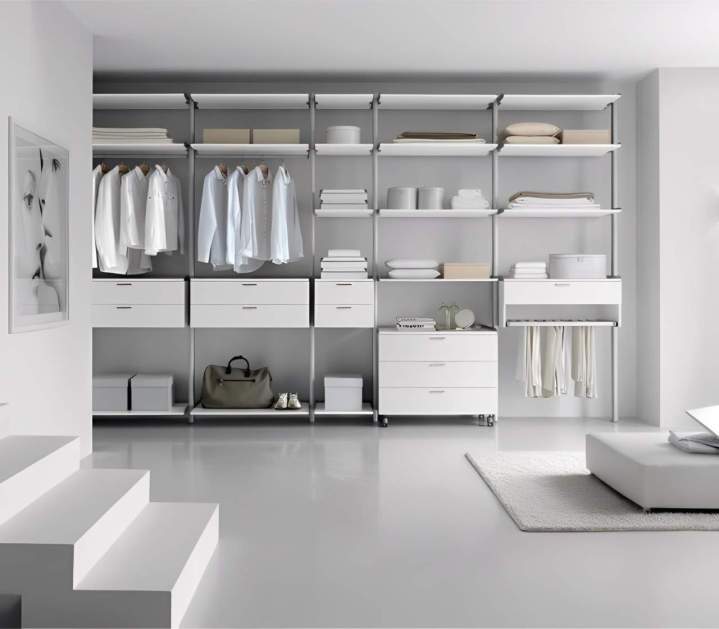 Pose de dressings modernes au Sud de la Réunion